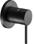 Keuco Fertigmontageset IXMO Soft UP-Einhebelmischer, rund, schwarz matt