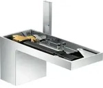 hansgrohe Waschtisch-Einhebelmischer 70 Axor MyEdition A 151mm, m Pus-Op-Abl, o. Pl.,