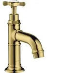 hansgrohe Standventil 50 Axor Montreux A 104mm, m Kr., o Abl.garn, pol. gol opt