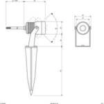 EVN Gartenspot PLC650502 3000K anth IP65