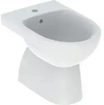 Geberit Stand-Bidet Renova m &Uuml;L, teilgeschlossen, wei&szlig; KeraTect