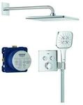 Grohe Unterputz-Duschsystem Grohtherm SmartControl 34865 THM eckige Form 2 ASV chrom