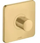 hansgrohe Fertigset Axor Citterio M UP-Thermostat, brushed gold optic