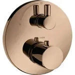 hansgrohe Fertigmontageset Axor Uno UP-THM, m Absperrventil, polished red gold