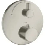 hansgrohe Fertigmontageset Axor Uno UP-THM, m Absperrventil, Edelstahl-Optik