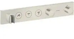 hansgrohe Fertigmontageset Axor Select UP-Thermostat., 3 Verbr., Edelstahl-Optik