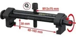 KS Tools Universal-Rillen-Riemenscheiben-Abzieher Durchmesser 40-165 mm