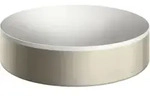 hansgrohe Aufsatzwaschtisch Axor Suite 400mm, brush. ni., Aufsatzbecken, wei&szlig;