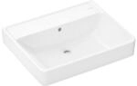 hansgrohe Waschtisch Xanuia Q 600x480mm, o. Hahnl., m &Uuml;L, SC, wei&szlig;