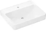 hansgrohe Waschtisch Xanuia Q 600x480mm, m Hahnl., o. &Uuml;L, SC, wei&szlig;