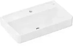 hansgrohe Waschtisch Xanuia Q Compact 650x390mm, m HL/&Uuml;L, SmartClean, wei&szlig;
