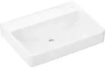 hansgrohe Waschtisch Xanuia Q 650x480mm, ohne Hahnloch/&Uuml;berlauf, wei&szlig;