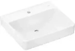 hansgrohe Waschtisch Xanuia Q 550x480mm, m Hahnl., ohne &Uuml;berlauf, wei&szlig;