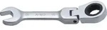 BGS Ratschenring-Maulschl&uuml;ssel 6910, kurz, abwinkelbar, SW 10 mm