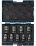 Makita Schlagnuss-Set IMPACT BLACK 9-tlg., 1/2"