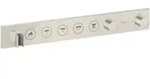 hansgrohe Fertigmontageset Axor Select UP-Thermostat., 5 Verbr., Edelstahl-Optik