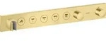 hansgrohe Fertigmontageset Axor Select UP-Thermostat., 5 Verbr., brushed brass