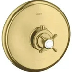 hansgrohe Fertigset Axor Montreux HF UP-THM, mit Kreuzgriff, brushed brass