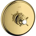 hansgrohe Fertigset Axor Montreux HF UP-THM, m Kreuz, polished gold optic