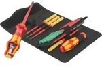 Wera Schraubendrehersatz mit Wechselklingen, Kraftform Kompakt Turbo i 1 Tool Finder,