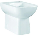 Grohe Stand-WC, Tiefsp&uuml;ler BauEdge Keramik 39810 Abgang waagerech alpinwei&szlig;