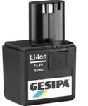 Gesipa Li-Ionen-Schnellwechsel-Akku, Kapazit&auml;t: 4,0 Ah