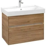 V&B Waschtischunterschrank Collaro 75,4x54,6x44,4cm, WT mi, LED, Kan Oa