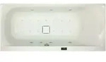 Hoesch Whirlpool Spectra 3653&Laola II Whirl+Air wei&szlig;/verchromt/Motor re./li.
