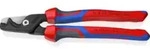 KNIPEX 95 12 225 StepCut&reg; XL Kabelschere mit Stufenschnitt mit Comfort-Griffen