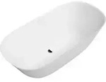 V&B BW Theano Curved EDI mit SilentFlow 170x75cm, freistehend, wei&szlig;