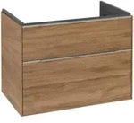 V&B Waschtischunterschrank Subway 3.0 77,2x57,6x47,8cm, m LE/Gr Alu gl, Kan Oa