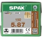 SPAX TELKO ohne Linse T-STAR+ T20 WIROX 5 x 87