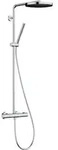 hansgrohe Brause-Set Pulsify S Puro m Thermostat, 2 Verbaucher, 11,2 l/m., chrom