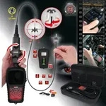 KS Tools HD-Videoskop-Satz mit &Oslash; 3,9 mm 180&deg; und 0&deg; HD Frontkamera-Sonde, flexible