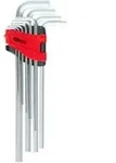 KS Tools Innensechskant-Winkelstiftschl&uuml;ssel-Satz, extra lang, 10-tlg.