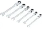 BGS Do it yourself Ratschenring-Maulschl&uuml;ssel-Satz flexible K&ouml;pfe Zollma&szlig;e...