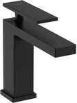 hansgrohe Einhebel-Waschtischarmatur Tecturis E Ausl. 144mm, o. Abl.garn, mattschwarz