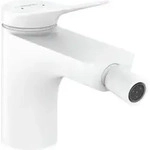 hansgrohe Bidet-Einhebelmischer Vivenis mit Zugstangen-Ablaufgarnitur, mattwei&szlig;