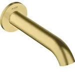 hansgrohe Wanneneinlauf Axor Uno A 178mm, ge, m Ro, Wandmont., brush. br