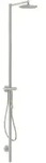 hansgrohe Duschs&auml;ule Axor Starck m TH, Kopfbrause 240mm, 1j, Edelstahl-Optik