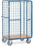 fetra Paketwagen 8582-3 DG-W&auml;nde DF-T&uuml;ren - Tragkraft 600kg TPE-Reifen