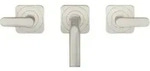 hansgrohe Fertigset Axor Citterio M UP-3-Loch-Waschtischarmatur, A 166mm, Ro, ED