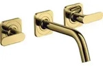 hansgrohe Fertigset Axor Citterio M UP-3-Loch-Waschtischarmatur, A 166mm, Ro,...