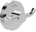 V&B Doppel-Handtuchhaken Elements Tender 76x54x32mm, rund, chrom