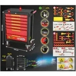 KS Tools ECOline Werkstattwagen mit 42 isolierten Werkzeugen f&uuml;r Hybrid- und