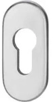 Schl&uuml;sselrosette 0813/6003 VA EST Schildst.6mm PZ ov.EDI