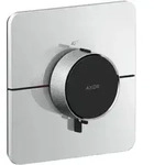 hansgrohe Thermostat Axor ShowerSelect ID HF Unterputz, softsquare, Mattschwarz