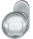 FSB Rahment&uuml;r-Knopf 07 0802 Material VA 6204 4-KT. 9mm feststehend