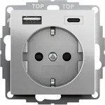Gira Schutzkontaktsteckdose SH USB-Spannungsv. 2f Typ A/C 2459600
