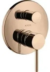 hansgrohe Fertigmontageset Axor Starck UP-WA.-EHM, m Pin-Griff, i Kom, po r gol